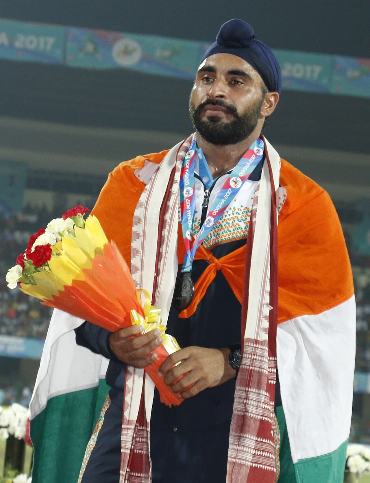Davinder Singh, Javelin athlete