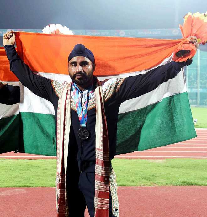 Davinder Singh, Javelin athlete from Sonipat